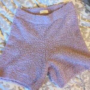 Babaton teddy short purple size Small